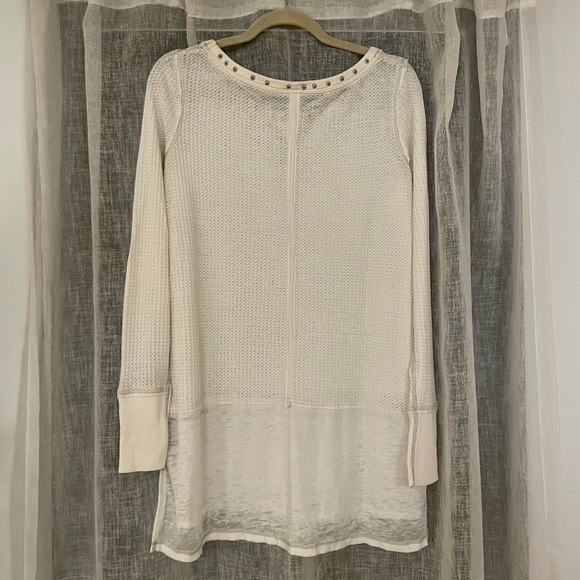 We The Free Waffle Studded Thermal Tunic Tee - Picture 5 of 7